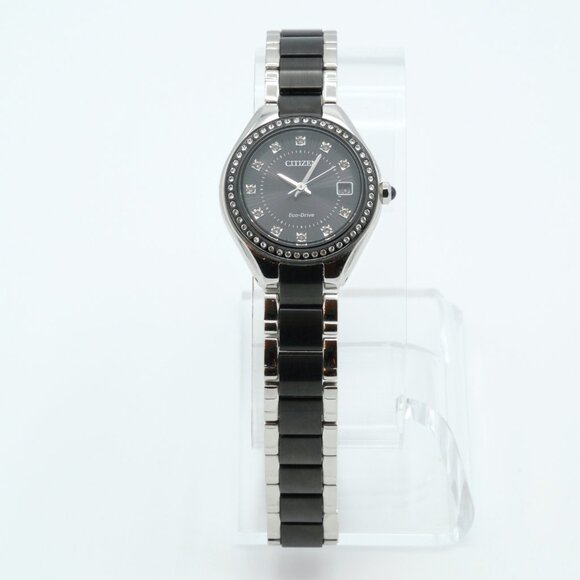 Citizen Silhouette Crystal Women\'s Black Watch - EW255951E main image 6